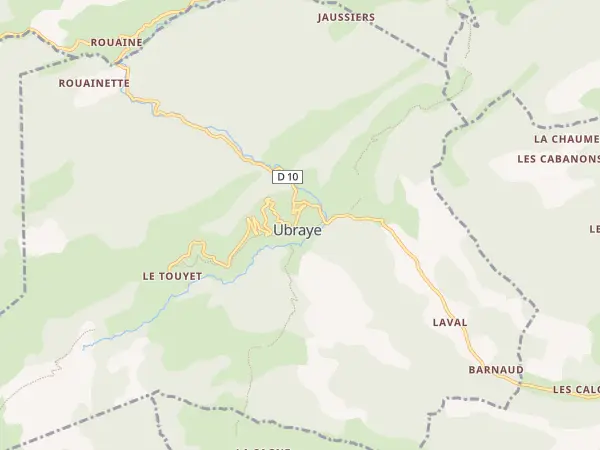 Plan de Ubraye