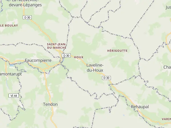 Plan de Laveline-du-Houx