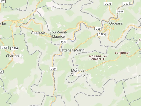 Plan de Battenans-Varin