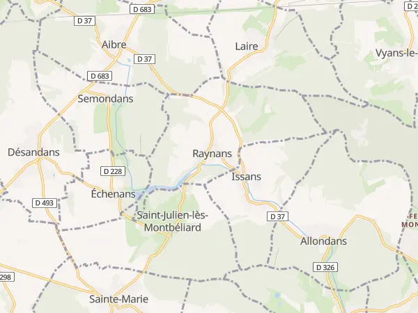 Plan de Raynans