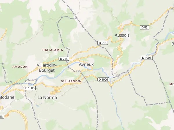 Plan de Avrieux