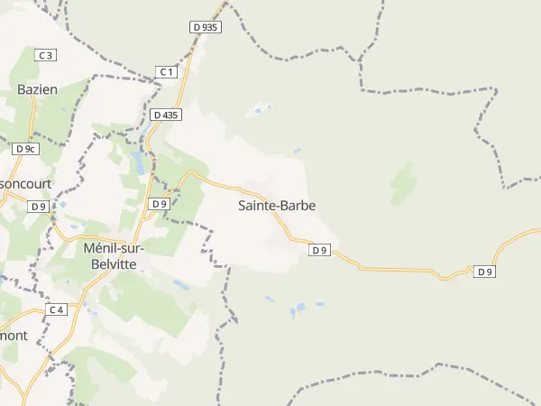 Plan de Sainte-Barbe