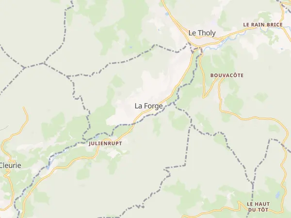 Plan de La Forge