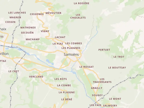Plan de Samoëns