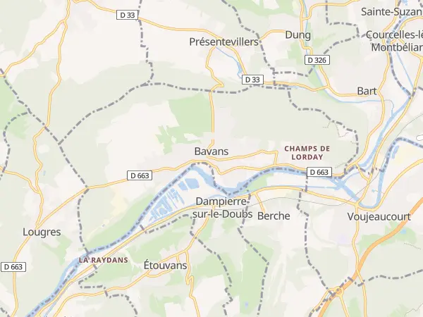 Plan de Bavans