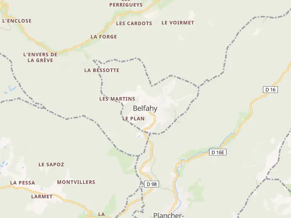 Plan de Belfahy