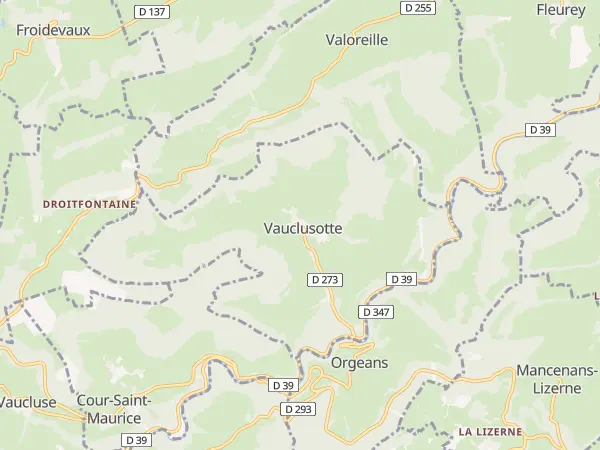 Plan de Vauclusotte