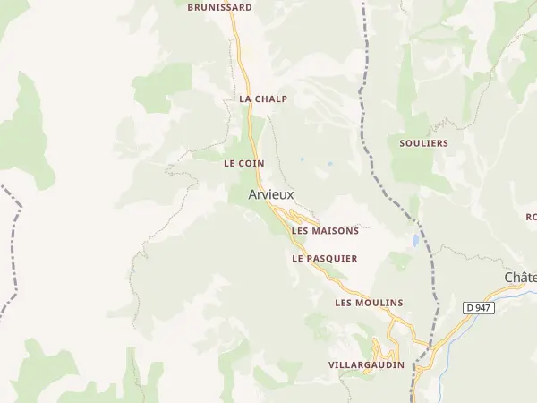 Plan de Arvieux