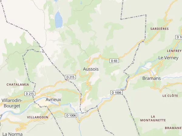 Plan de Aussois