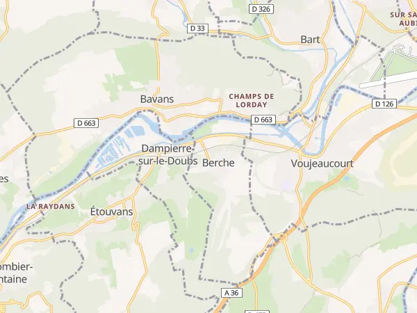 Plan de Berche