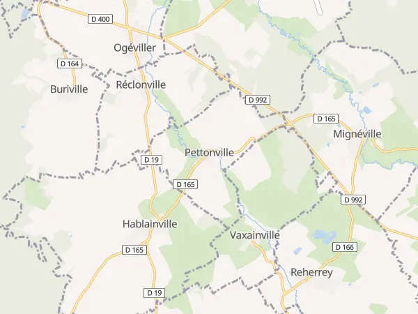 Plan de Pettonville