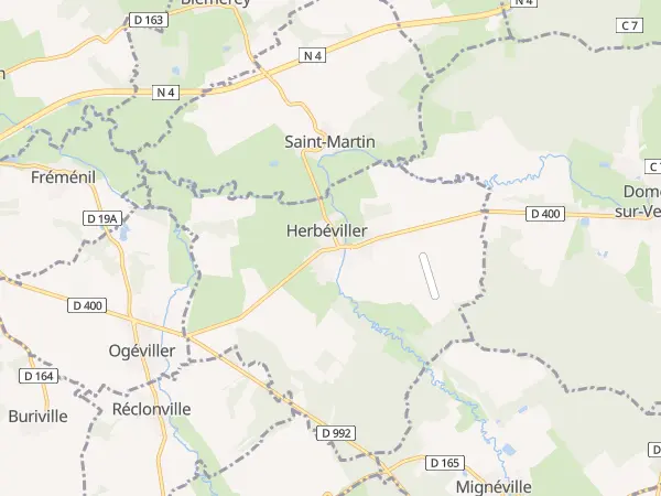 Plan de Herbéviller