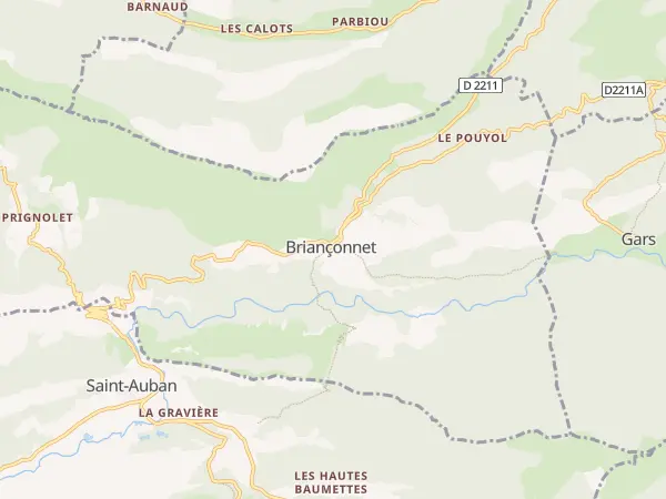 Plan de Briançonnet