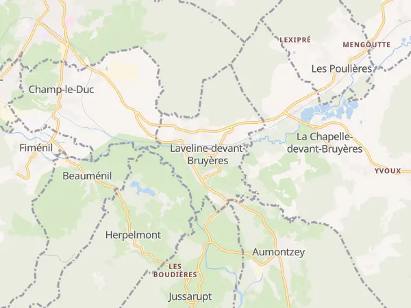 Plan de Laveline-devant-Bruyères