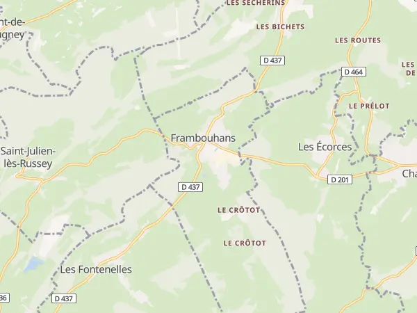 Plan de Frambouhans
