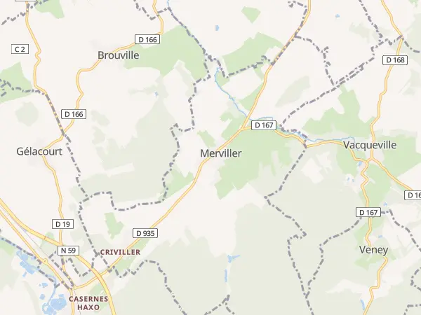 Plan de Merviller