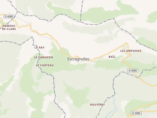 Plan de Escragnolles