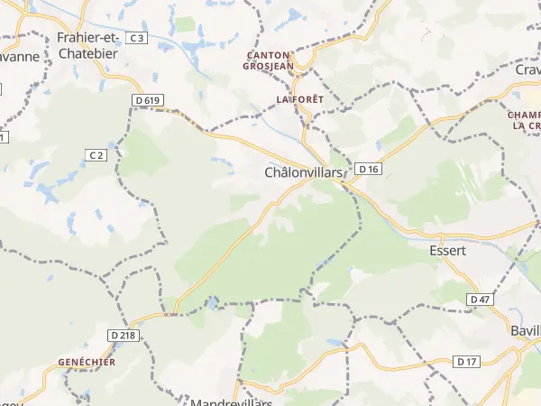 Plan de Châlonvillars
