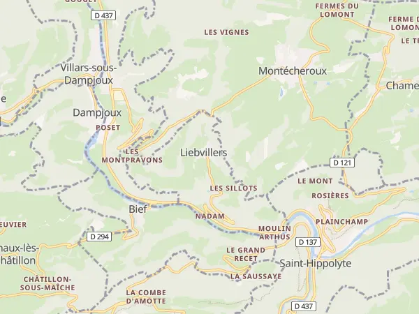 Plan de Liebvillers