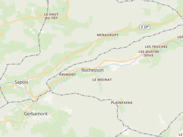 Plan de Rochesson