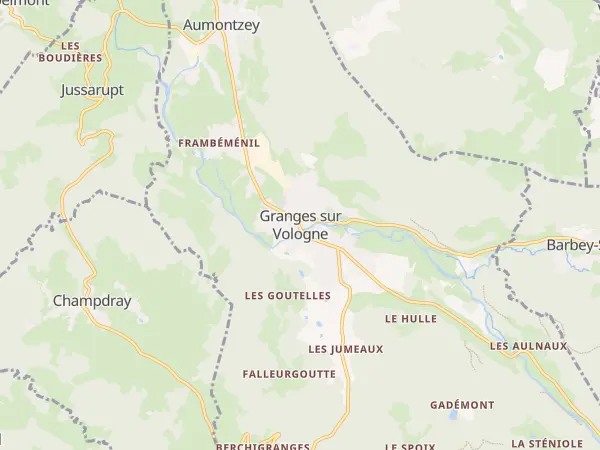 Plan de Granges-Aumontzey