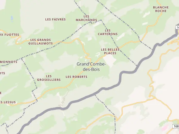 Plan de Grand’Combe-des-Bois