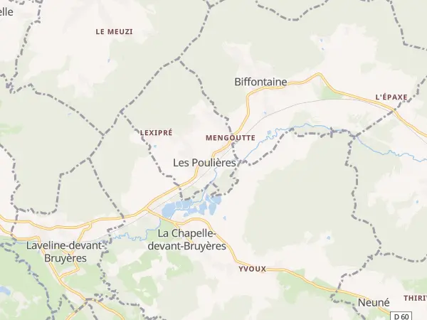 Plan des Poulières