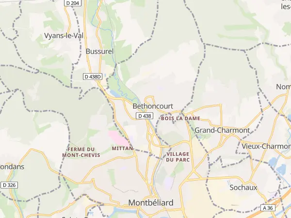 Plan de Bethoncourt