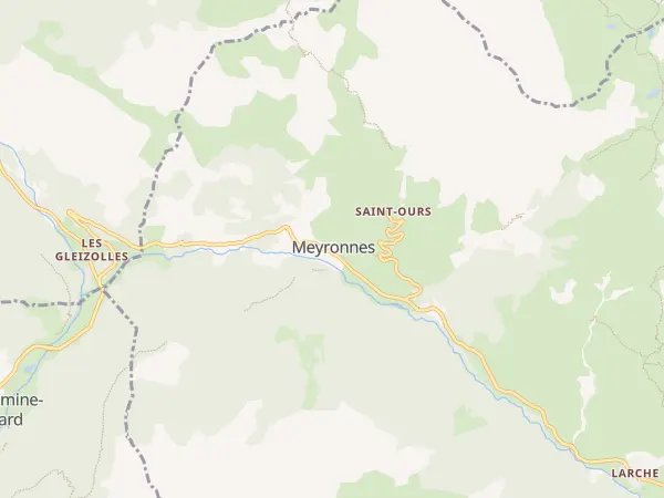 Plan de Val d’Oronaye