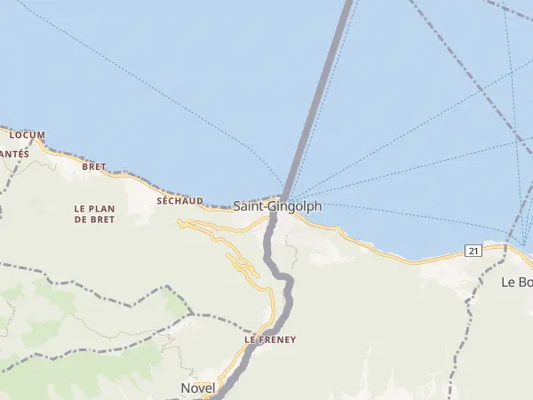 Plan de Saint-Gingolph