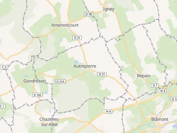 Plan de Autrepierre