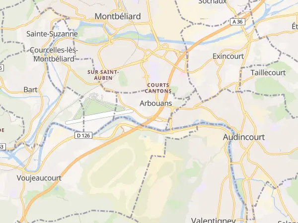 Plan de Arbouans