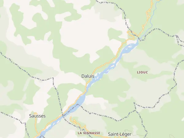 Plan de Daluis