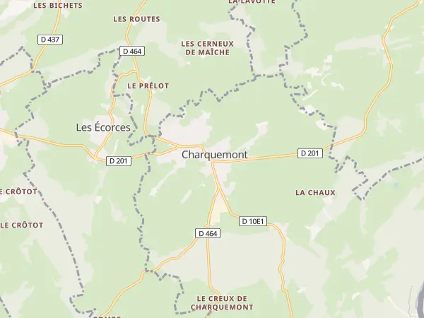 Plan de Charquemont