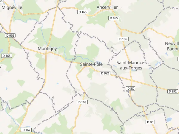 Plan de Sainte-Pôle