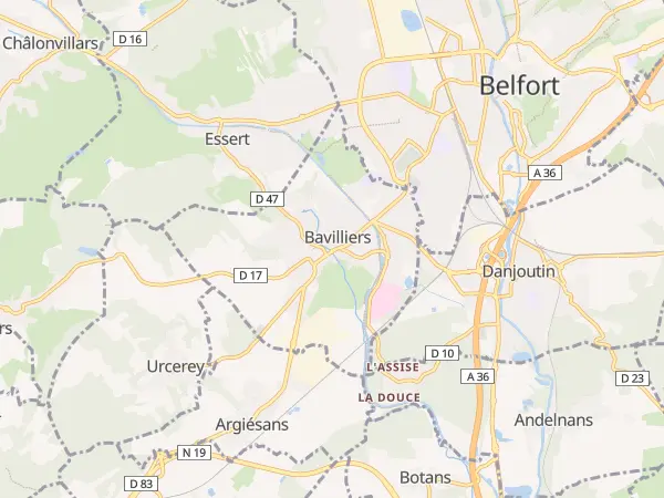 Plan de Bavilliers