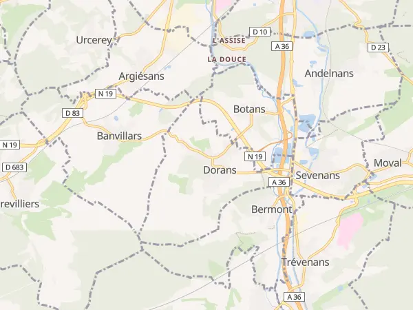 Plan de Dorans