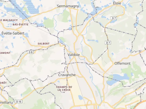 Plan de Valdoie