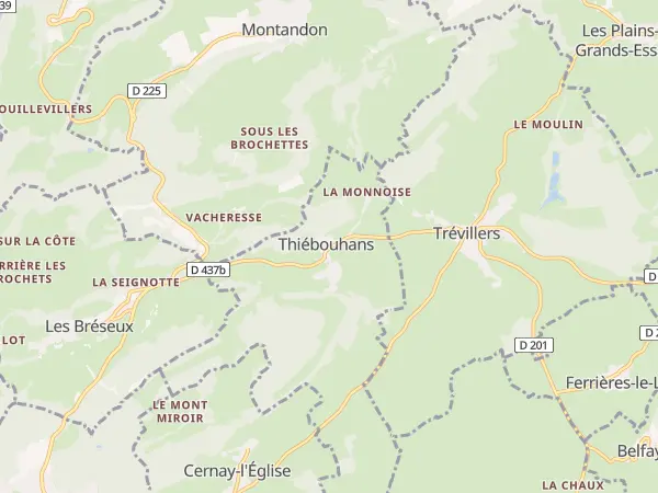 Plan de Thiébouhans