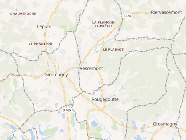 Plan de Vescemont