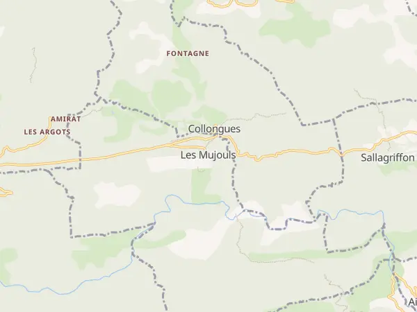 Plan des Mujouls