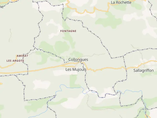 Plan de Collongues