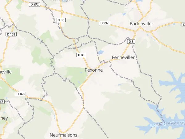 Plan de Pexonne