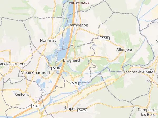 Plan de Brognard