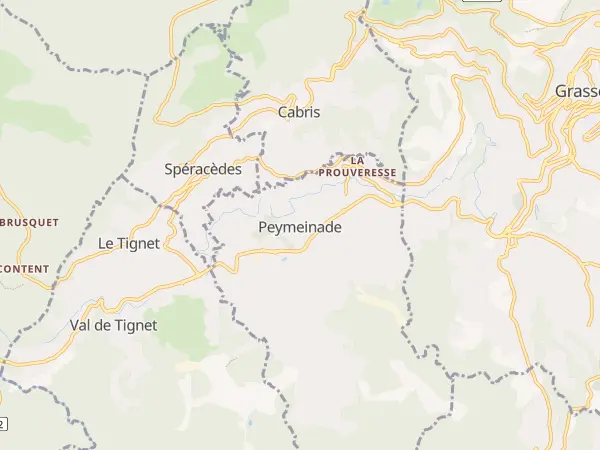 Plan de Peymeinade