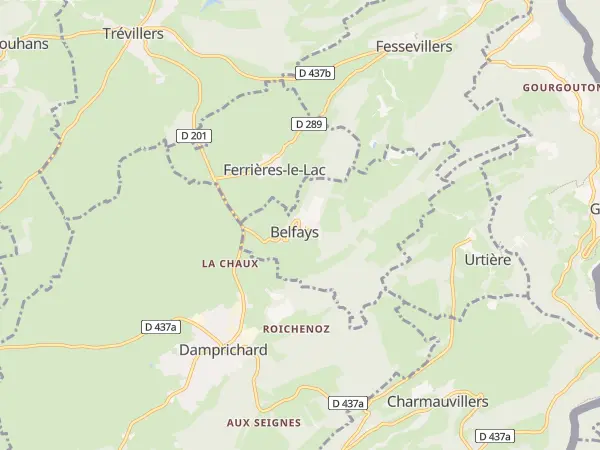 Plan de Belfays