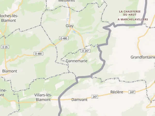 Plan de Dannemarie