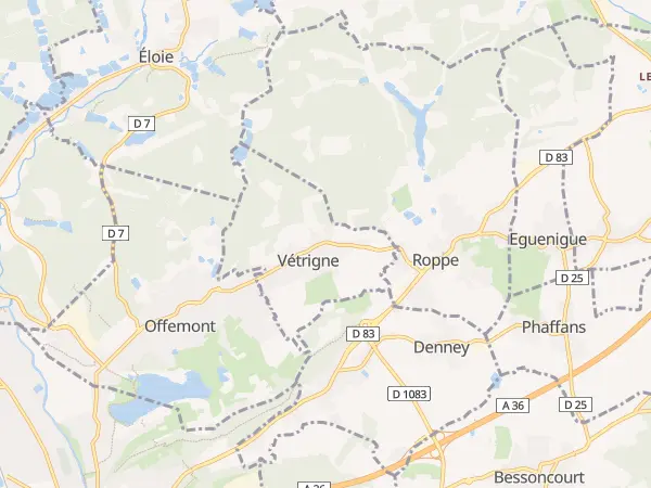 Plan de Vétrigne