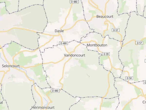 Plan de Vandoncourt