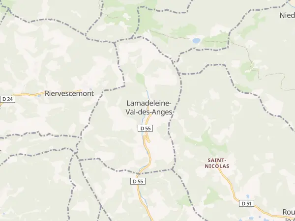 Plan de Lamadeleine-Val-des-Anges